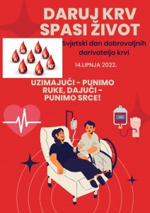 Daruj krv spasi život 14.6.